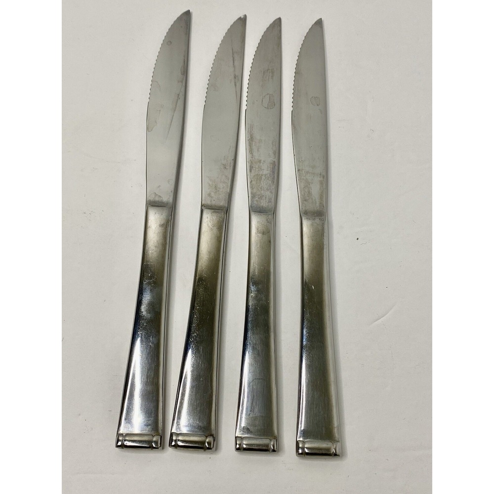 Reed & Barton Gatehouse Stainless Steak Knives Replacements Lot Of 4 #3